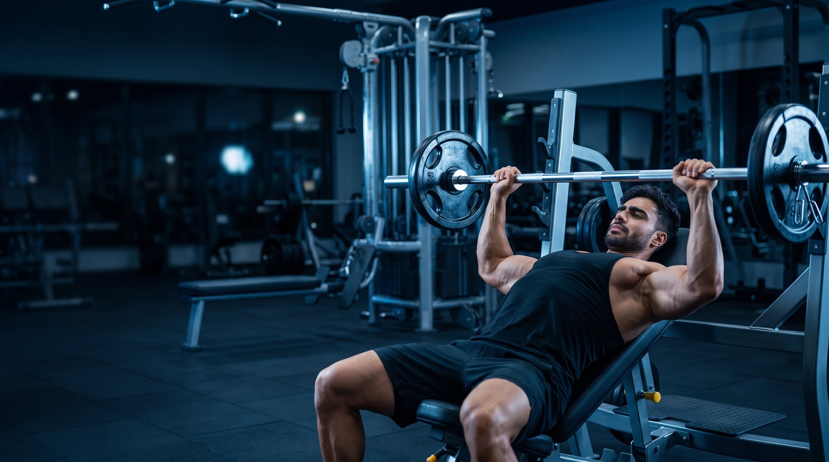 Incline Bench Press exercise demonstration