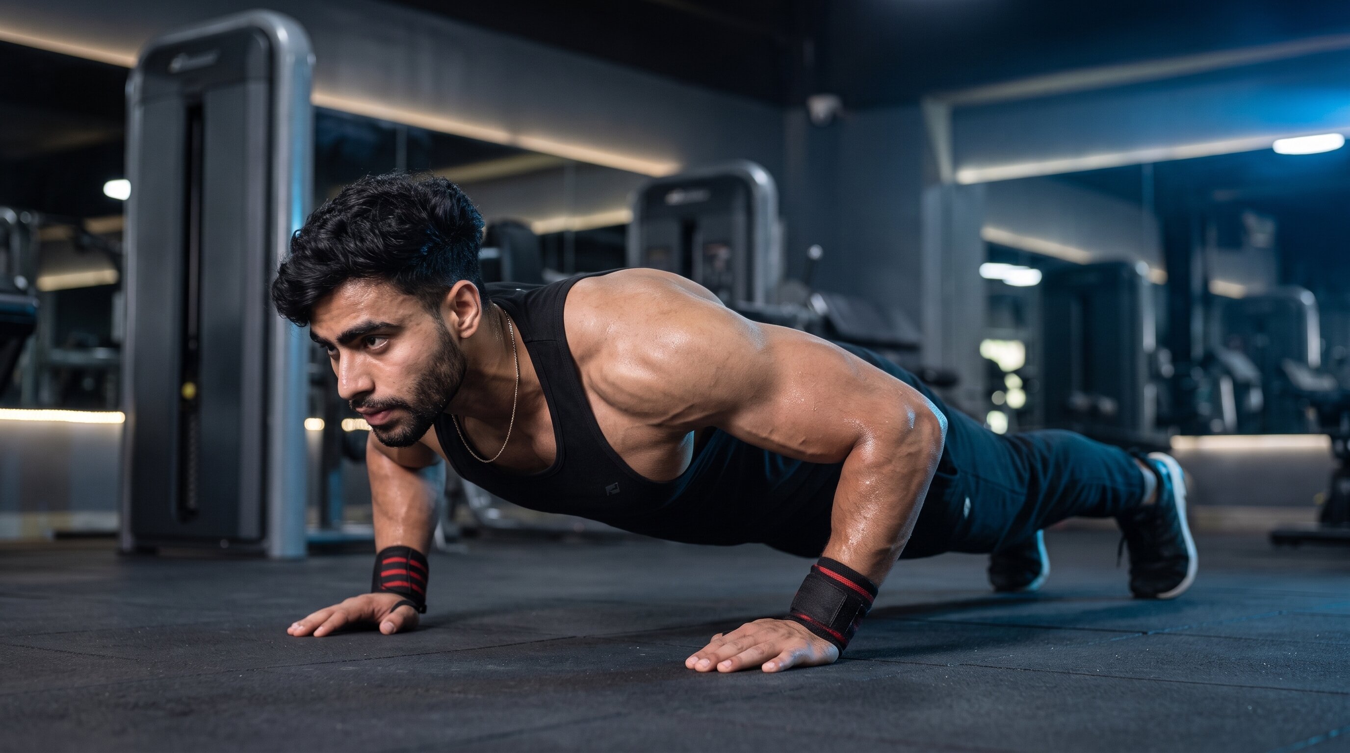 Push-Up exercise demonstration