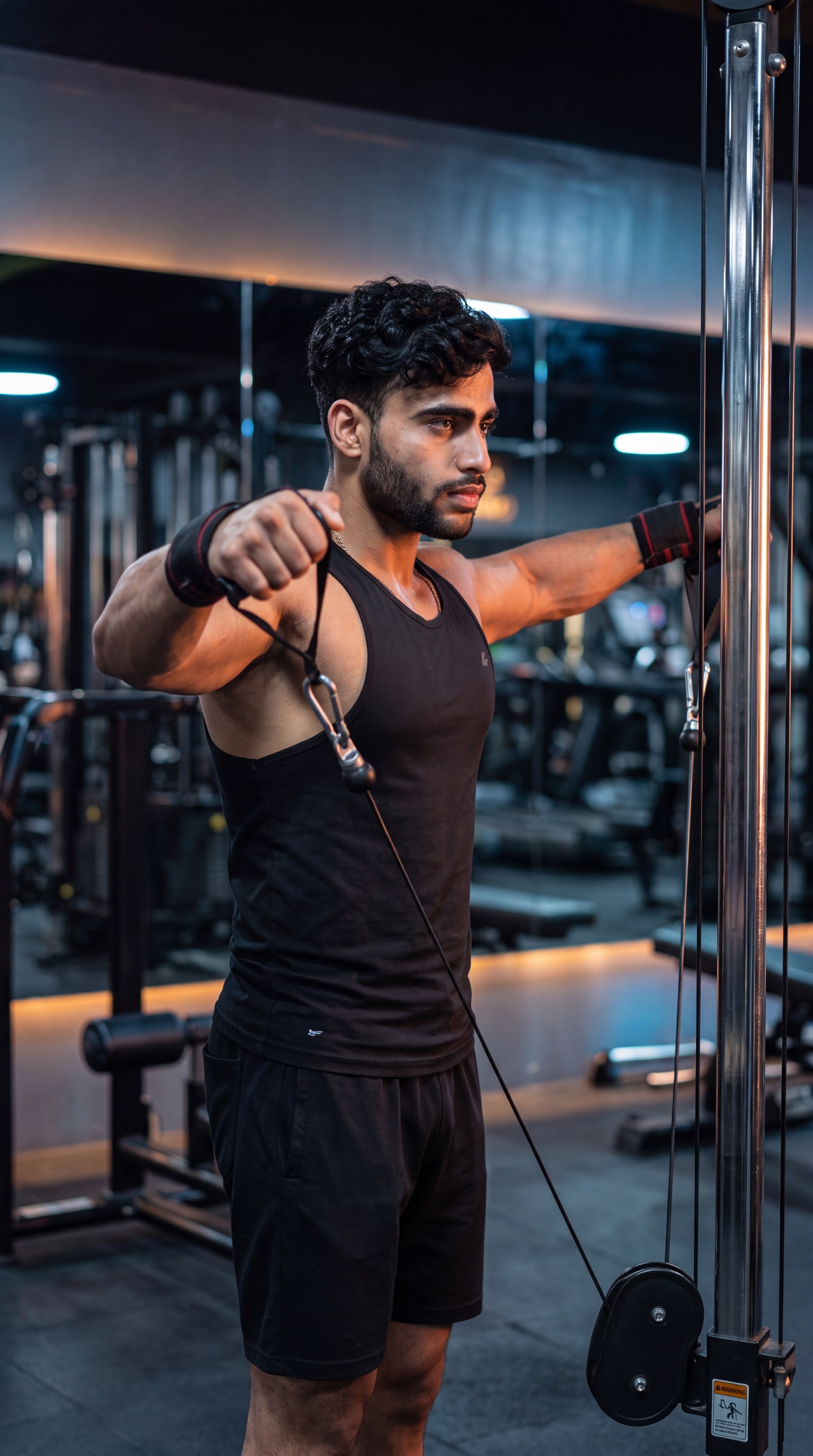 Cable Lateral Raise exercise demonstration