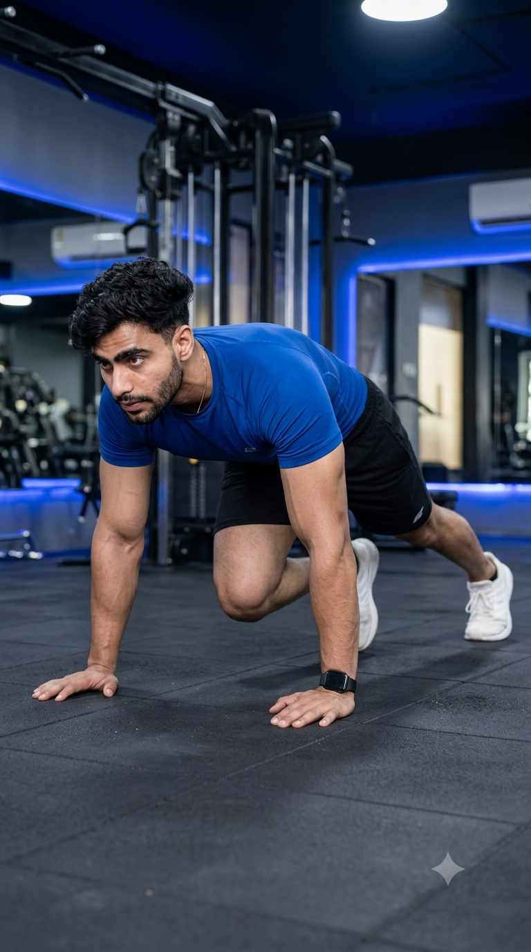 Mountain Climber exercise demonstration