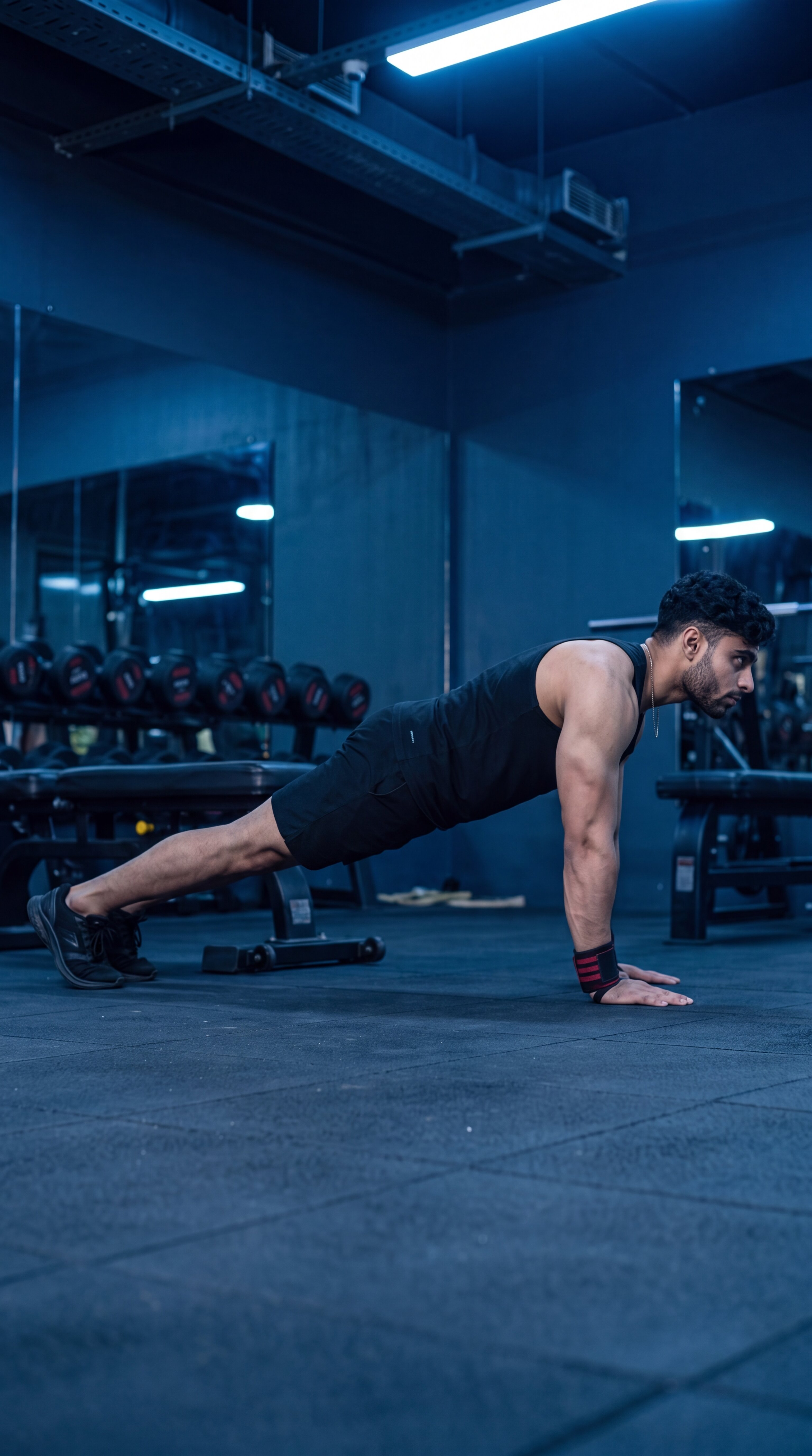 Push-Up exercise demonstration