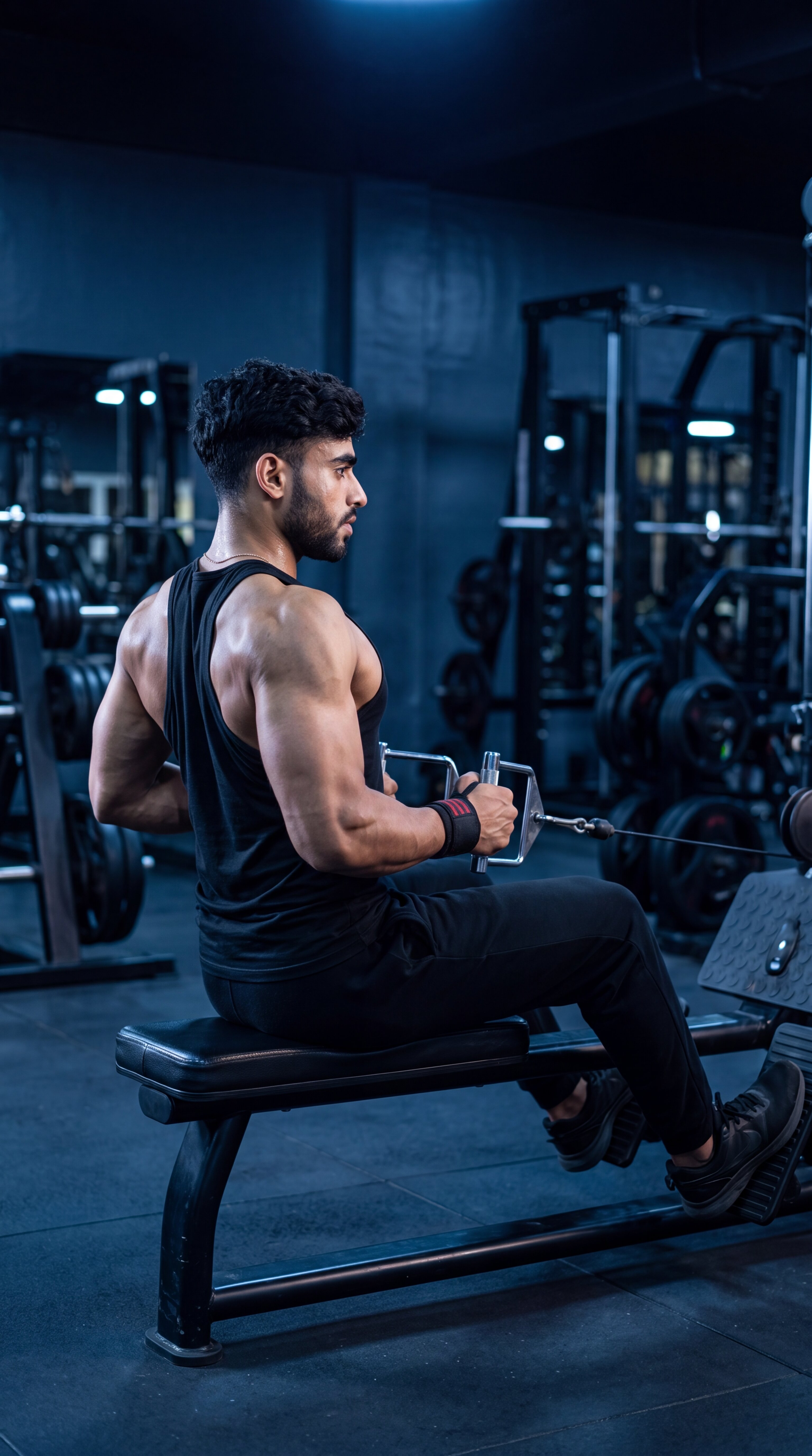 Seated Cable Row exercise demonstration